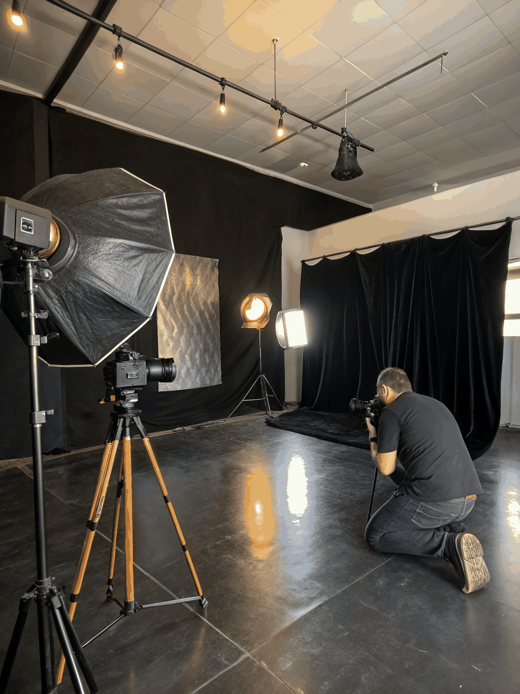 Creative studio setup